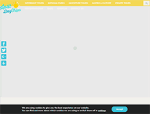Tablet Screenshot of daytripsfromsplit.com